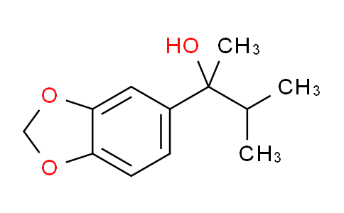 CAS No. 1443340-86-0, 2-(Benzo[d][1,3]dioxol-5-yl)-3-methylbutan-2-ol