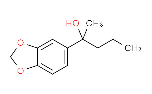 CAS No. 1443302-93-9, 2-(Benzo[d][1,3]dioxol-5-yl)pentan-2-ol
