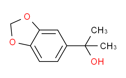 CAS No. 119055-66-2, 2-(Benzo[d][1,3]dioxol-5-yl)propan-2-ol