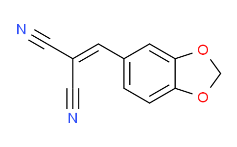 CAS No. 2972-82-9, 2-(Benzo[d][1,3]dioxol-5-ylmethylene)malononitrile