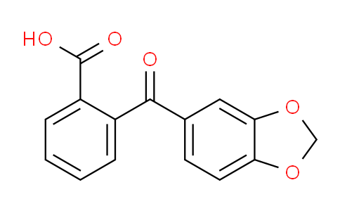CAS No. 150356-30-2, 2-(Benzo[d][1,3]dioxole-5-carbonyl)benzoic acid