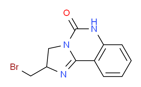 CAS No. 139047-54-4, 2-(Bromomethyl)-2,3-dihydroimidazo[1,2-c]quinazolin-5(6H)-one