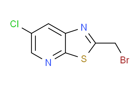 CAS No. 951122-66-0, 2-(Bromomethyl)-6-chlorothiazolo[5,4-b]pyridine