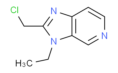 CAS No. 688001-00-5, 2-(Chloromethyl)-3-ethyl-3H-imidazo[4,5-c]pyridine