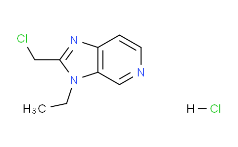 CAS No. 676464-97-4, 2-(Chloromethyl)-3-ethyl-3H-imidazo[4,5-c]pyridine hydrochloride
