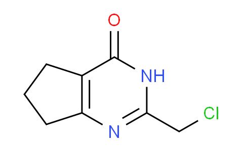 CAS No. 1518133-04-4, 2-(Chloromethyl)-6,7-dihydro-3H-cyclopenta[d]pyrimidin-4(5H)-one