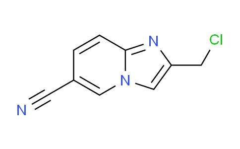 CAS No. 885275-72-9, 2-(Chloromethyl)imidazo[1,2-a]pyridine-6-carbonitrile