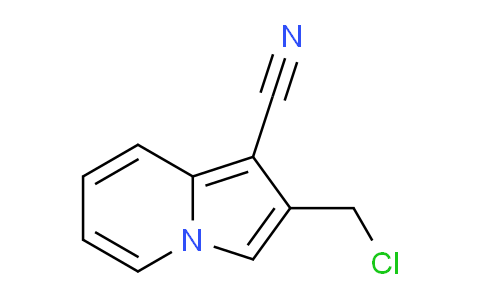 CAS No. 731821-82-2, 2-(Chloromethyl)indolizine-1-carbonitrile