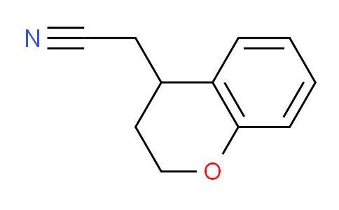 CAS No. 180917-10-6, 2-(Chroman-4-yl)acetonitrile