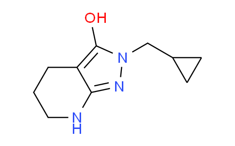 CAS No. 1708013-90-4, 2-(Cyclopropylmethyl)-4,5,6,7-tetrahydro-2H-pyrazolo[3,4-b]pyridin-3-ol