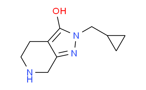 CAS No. 1708250-66-1, 2-(Cyclopropylmethyl)-4,5,6,7-tetrahydro-2H-pyrazolo[3,4-c]pyridin-3-ol