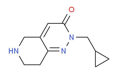 CAS No. 1710195-27-9, 2-(Cyclopropylmethyl)-5,6,7,8-tetrahydropyrido[4,3-c]pyridazin-3(2H)-one