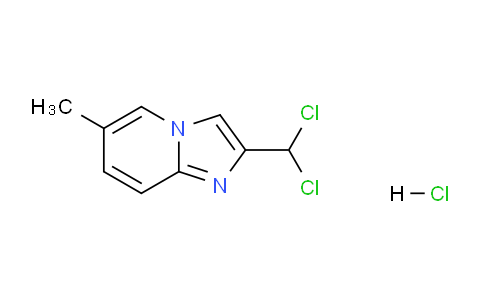 CAS No. 1332584-37-8, 2-(Dichloromethyl)-6-methylimidazo[1,2-a]pyridine hydrochloride