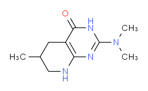 CAS No. 1707394-79-3, 2-(Dimethylamino)-6-methyl-5,6,7,8-tetrahydropyrido[2,3-d]pyrimidin-4(3H)-one
