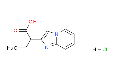 CAS No. 1332528-66-1, 2-(Imidazo[1,2-a]pyridin-2-yl)butanoic acid hydrochloride