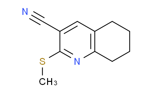 CAS No. 154384-04-0, 2-(Methylthio)-5,6,7,8-tetrahydroquinoline-3-carbonitrile