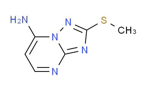 CAS No. 113967-74-1, 2-(Methylthio)-[1,2,4]triazolo[1,5-a]pyrimidin-7-amine