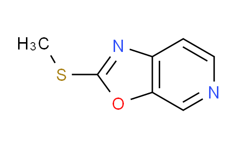 CAS No. 169205-96-3, 2-(Methylthio)oxazolo[5,4-c]pyridine