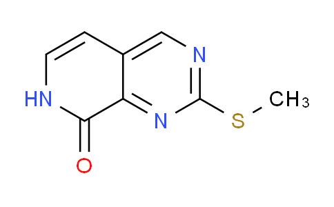 CAS No. 1578245-94-9, 2-(Methylthio)pyrido[3,4-d]pyrimidin-8(7H)-one