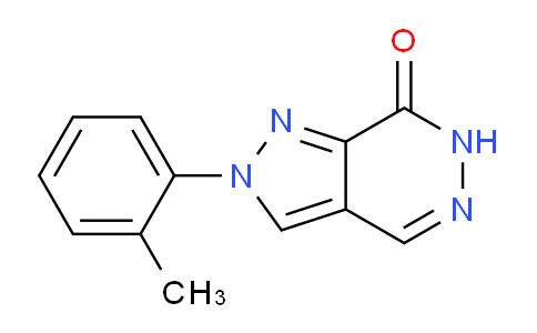 CAS No. 1396572-28-3, 2-(o-Tolyl)-2H-pyrazolo[3,4-d]pyridazin-7(6H)-one