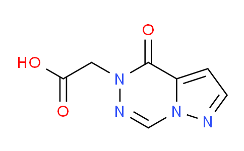 CAS No. 84384-71-4, 2-(Oxopyrazolo[1,5-d][1,2,4]triazin-1-yl)acetic acid