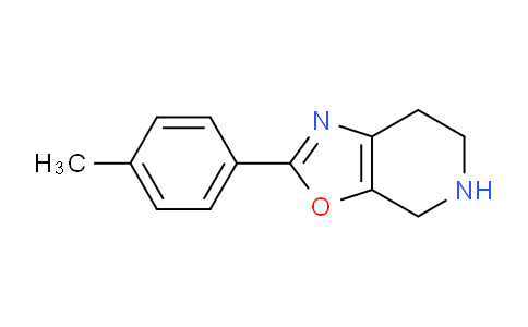 CAS No. 885273-34-7, 2-(p-Tolyl)-4,5,6,7-tetrahydrooxazolo[5,4-c]pyridine
