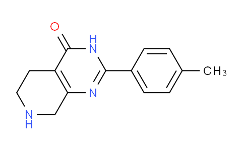 CAS No. 1355226-93-5, 2-(p-Tolyl)-5,6,7,8-tetrahydropyrido[3,4-d]pyrimidin-4(3H)-one