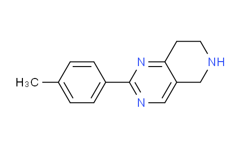 CAS No. 1177481-73-0, 2-(p-Tolyl)-5,6,7,8-tetrahydropyrido[4,3-d]pyrimidine