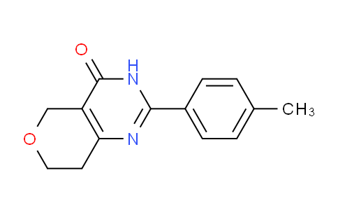 CAS No. 1450790-51-8, 2-(p-Tolyl)-7,8-dihydro-3H-pyrano[4,3-d]pyrimidin-4(5H)-one