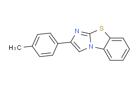 CAS No. 38956-27-3, 2-(p-Tolyl)benzo[d]imidazo[2,1-b]thiazole