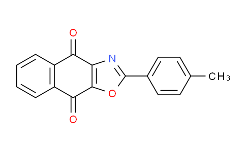 CAS No. 98596-15-7, 2-(p-Tolyl)naphtho[2,3-d]oxazole-4,9-dione