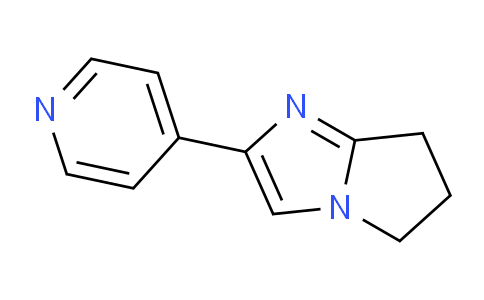 CAS No. 122454-71-1, 2-(Pyridin-4-yl)-6,7-dihydro-5H-pyrrolo[1,2-a]imidazole