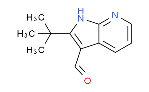 CAS No. 1049676-91-6, 2-(tert-Butyl)-1H-pyrrolo[2,3-b]pyridine-3-carbaldehyde