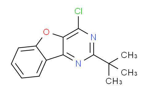 CAS No. 1706431-06-2, 2-(tert-Butyl)-4-chlorobenzofuro[3,2-d]pyrimidine
