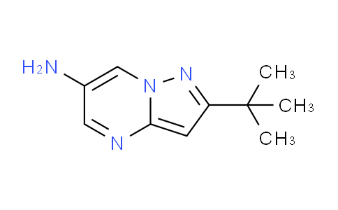 CAS No. 1496071-96-5, 2-(tert-Butyl)pyrazolo[1,5-a]pyrimidin-6-amine