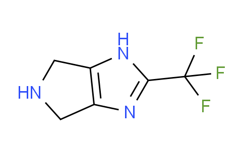 CAS No. 945217-63-0, 2-(Trifluoromethyl)-1,4,5,6-tetrahydropyrrolo[3,4-d]imidazole