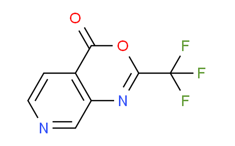 CAS No. 1437385-13-1, 2-(Trifluoromethyl)-4H-pyrido[3,4-d][1,3]oxazin-4-one