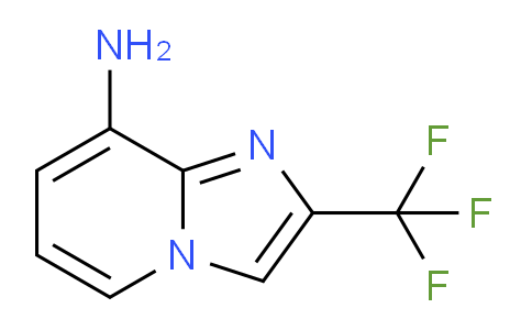 CAS No. 185133-82-8, 2-(Trifluoromethyl)imidazo[1,2-a]pyridin-8-amine
