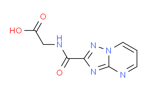 CAS No. 438212-42-1, 2-([1,2,4]Triazolo[1,5-a]pyrimidine-2-carboxamido)acetic acid