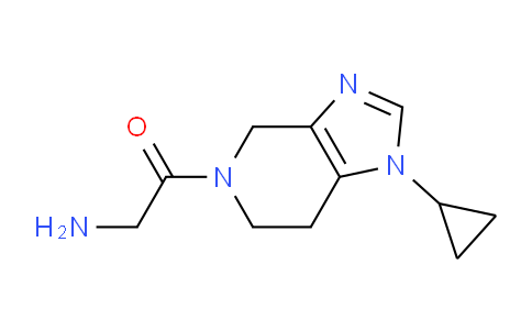 CAS No. 1774905-03-1, 2-Amino-1-(1-cyclopropyl-6,7-dihydro-1H-imidazo[4,5-c]pyridin-5(4H)-yl)ethanone