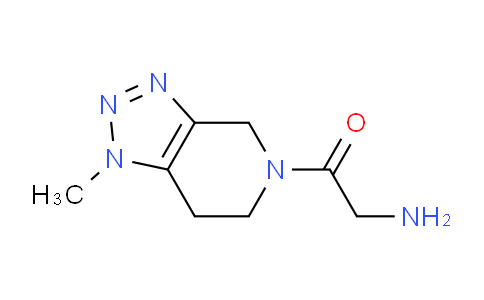 CAS No. 1443287-31-7, 2-Amino-1-(1-methyl-6,7-dihydro-1H-[1,2,3]triazolo[4,5-c]pyridin-5(4H)-yl)ethanone
