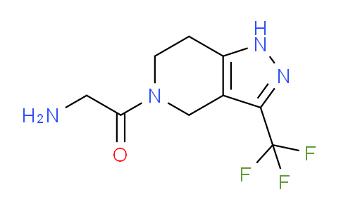 CAS No. 1707727-92-1, 2-Amino-1-(3-(trifluoromethyl)-6,7-dihydro-1H-pyrazolo[4,3-c]pyridin-5(4H)-yl)ethanone