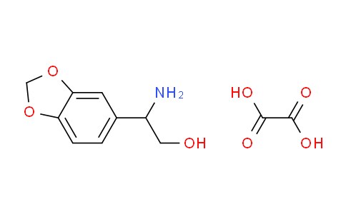 CAS No. 1177327-22-8, 2-Amino-2-(benzo[d][1,3]dioxol-5-yl)ethanol oxalate