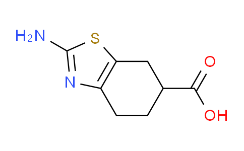CAS No. 134136-03-1, 2-Amino-4,5,6,7-tetrahydrobenzo[d]thiazole-6-carboxylic acid