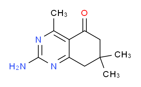 CAS No. 126993-17-7, 2-Amino-4,7,7-trimethyl-7,8-dihydroquinazolin-5(6H)-one