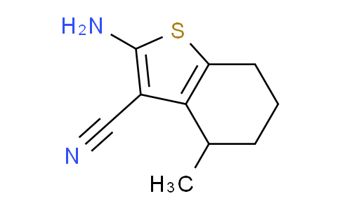 CAS No. 60598-69-8, 2-Amino-4-methyl-4,5,6,7-tetrahydro-1-benzothiophene-3-carbonitrile