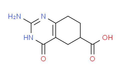 CAS No. 5429-55-0, 2-Amino-4-oxo-3,4,5,6,7,8-hexahydroquinazoline-6-carboxylic acid