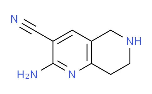 CAS No. 1211586-78-5, 2-Amino-5,6,7,8-tetrahydro-1,6-naphthyridine-3-carbonitrile