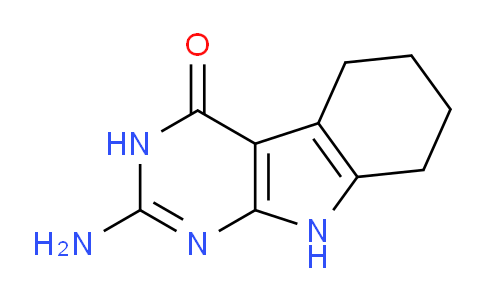 CAS No. 188062-45-5, 2-Amino-5,6,7,8-tetrahydro-3H-pyrimido[4,5-b]indol-4(9H)-one