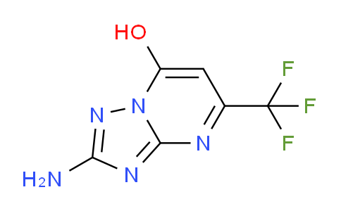 CAS No. 326906-13-2, 2-Amino-5-(trifluoromethyl)-[1,2,4]triazolo[1,5-a]pyrimidin-7-ol